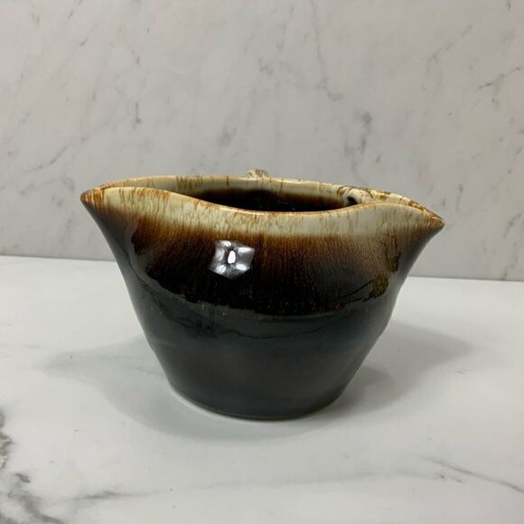 Vintage Pfaltzgraff Brown Drip gravy boat - Picture 3 of 5